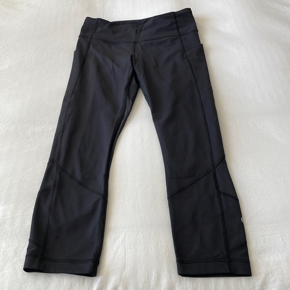 Lululemon Cropped Black Leggings